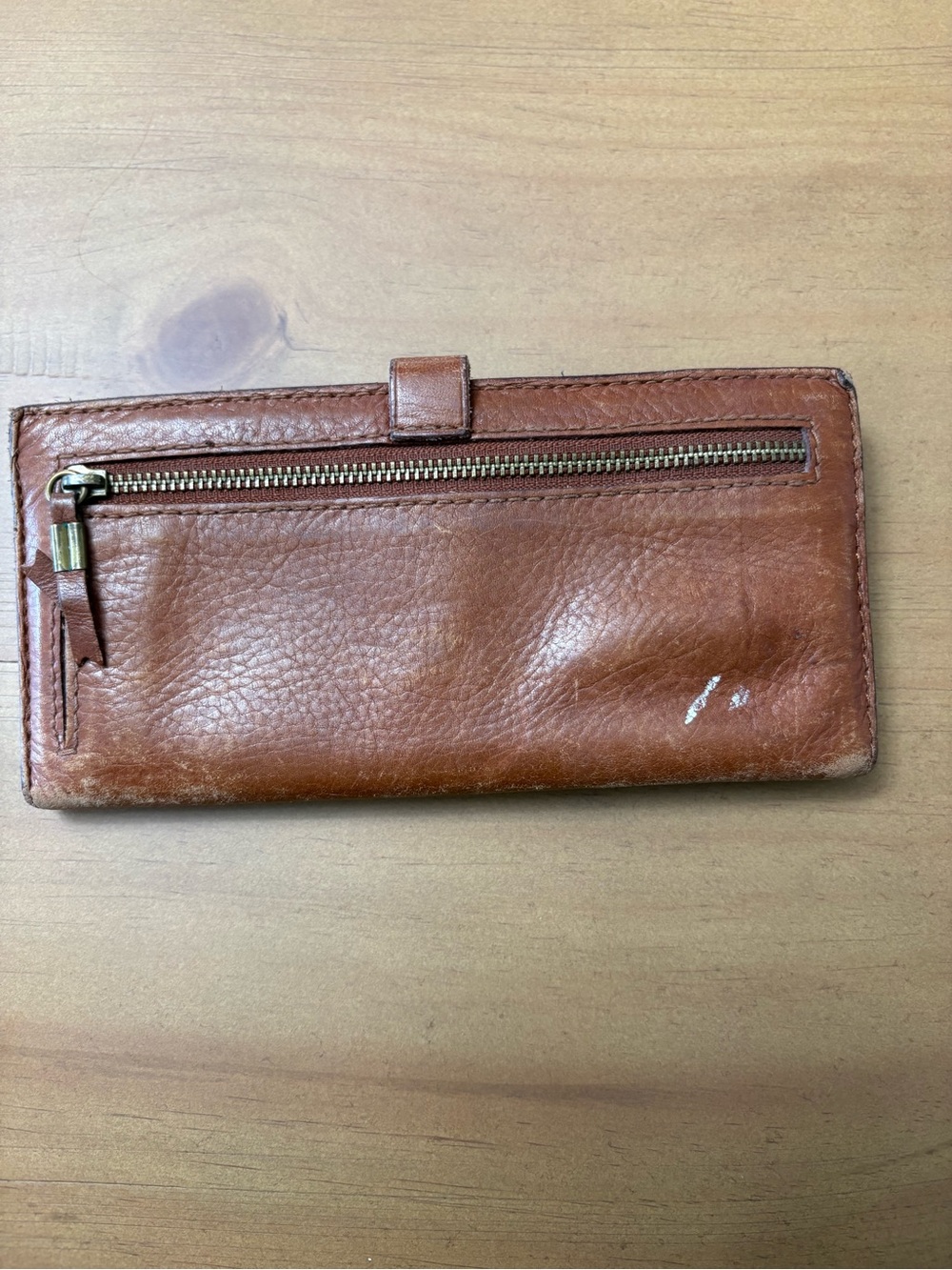 Madewell Leather Wallet - Medium Brown - Picture 7 of 9